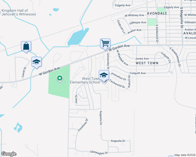 map of restaurants, bars, coffee shops, grocery stores, and more near 1029 Davidson Drive in Albany