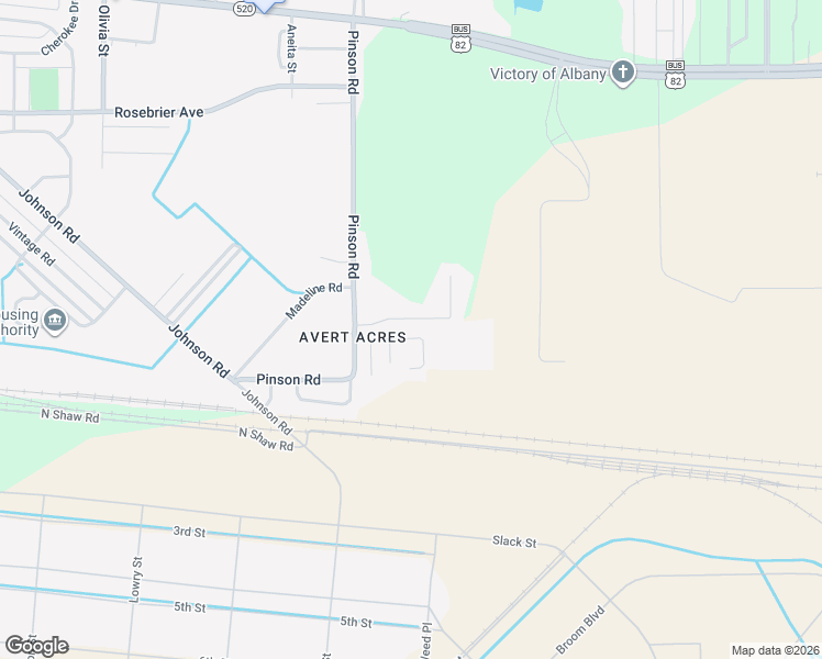 map of restaurants, bars, coffee shops, grocery stores, and more near 500 Pinson Road in Albany