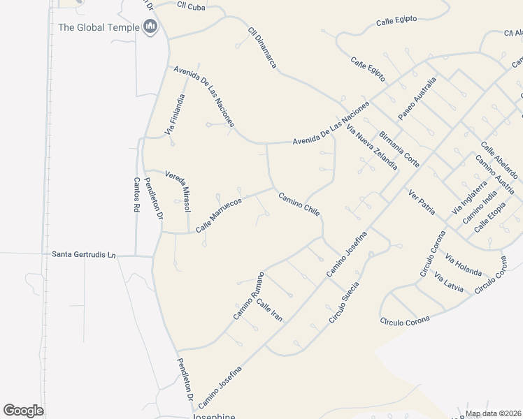 map of restaurants, bars, coffee shops, grocery stores, and more near 40 Cod Lane in Rio Rico