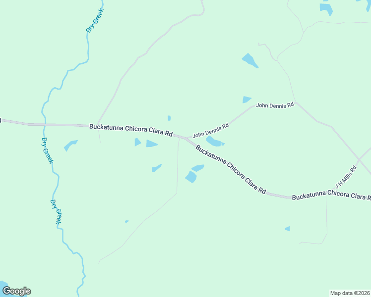 map of restaurants, bars, coffee shops, grocery stores, and more near 625 Buckatunna Chicora Clara Road in Waynesboro