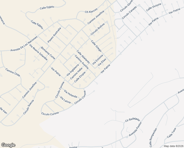 map of restaurants, bars, coffee shops, grocery stores, and more near 61 Galia Corte in Rio Rico