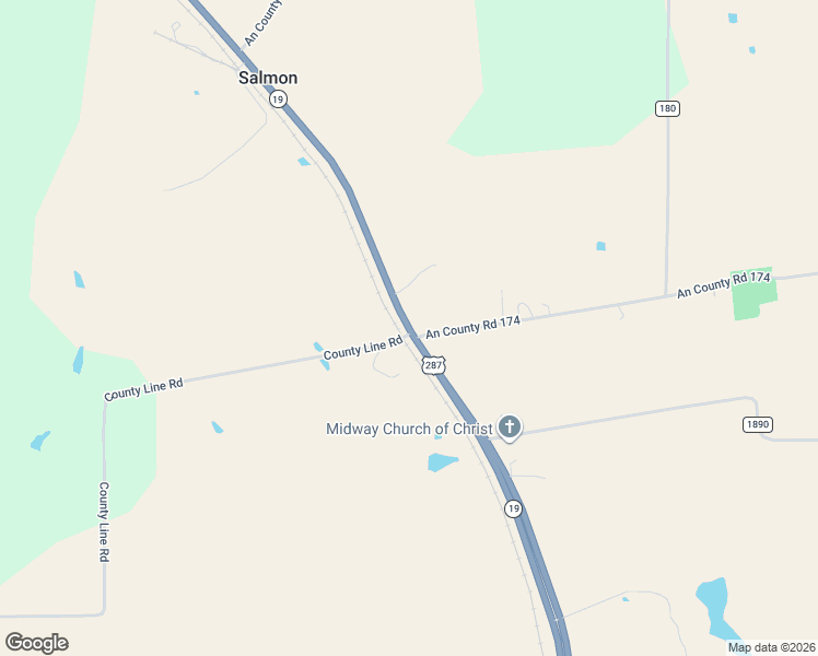 map of restaurants, bars, coffee shops, grocery stores, and more near 4170 An County Road 174 in Grapeland