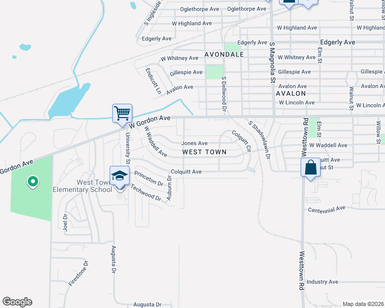 map of restaurants, bars, coffee shops, grocery stores, and more near 2012 Jones Avenue in Albany
