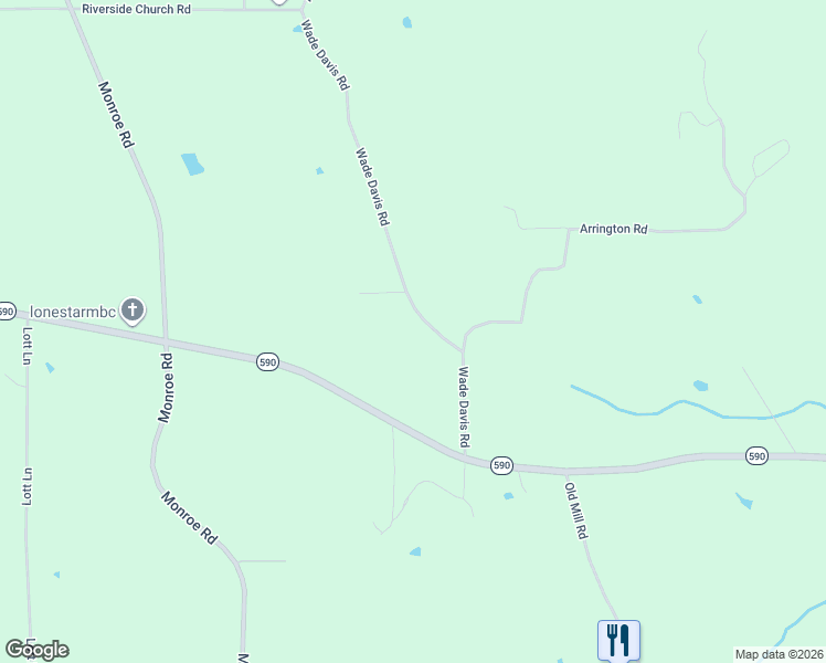 map of restaurants, bars, coffee shops, grocery stores, and more near 37-95 Wade Davis Road in Ellisville