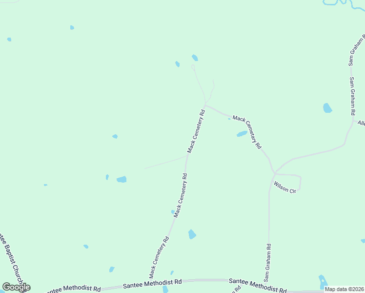 map of restaurants, bars, coffee shops, grocery stores, and more near 149 Mack Cemetery Road in Prentiss