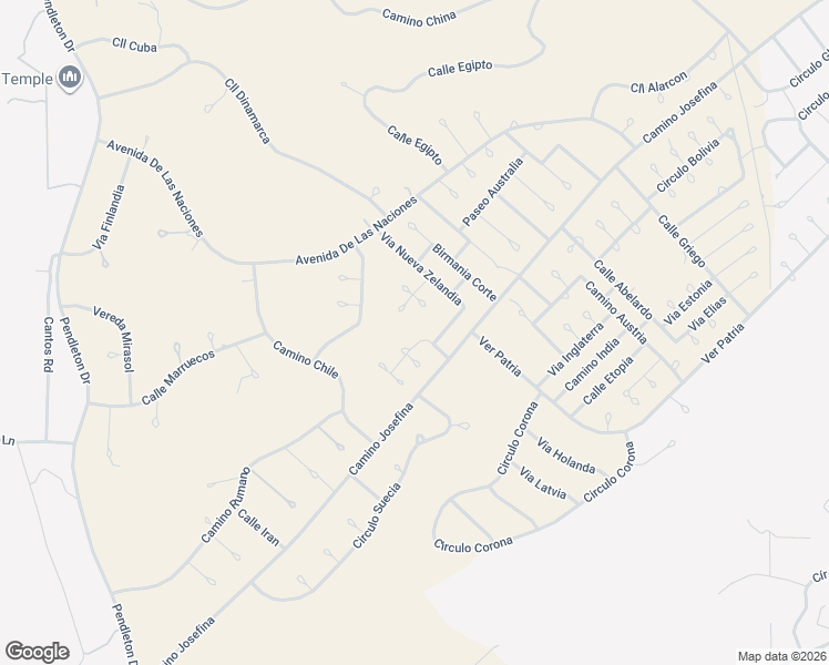 map of restaurants, bars, coffee shops, grocery stores, and more near 40 Calzada in Rio Rico