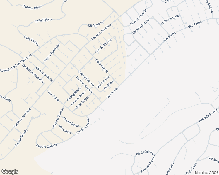 map of restaurants, bars, coffee shops, grocery stores, and more near 1820 Via Elias in Rio Rico