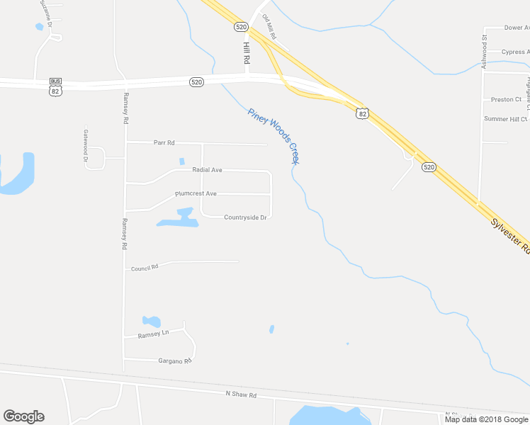 map of restaurants, bars, coffee shops, grocery stores, and more near 3717 Countryside Drive in Albany