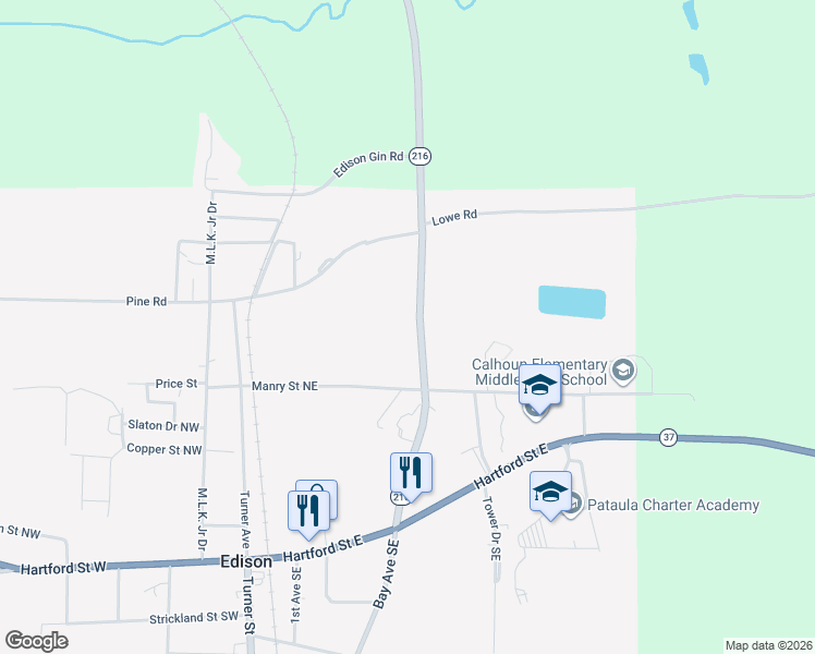 map of restaurants, bars, coffee shops, grocery stores, and more near 775 Bay Avenue Northeast in Edison