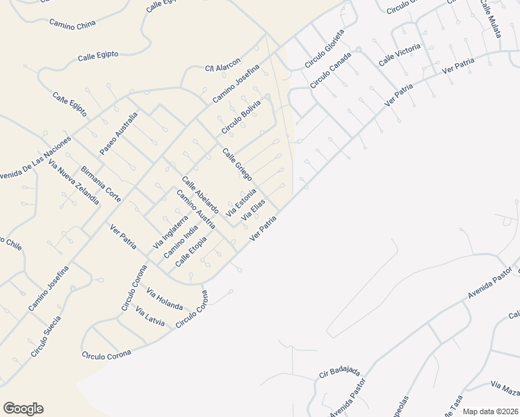 map of restaurants, bars, coffee shops, grocery stores, and more near 1820 Via Elias in Rio Rico