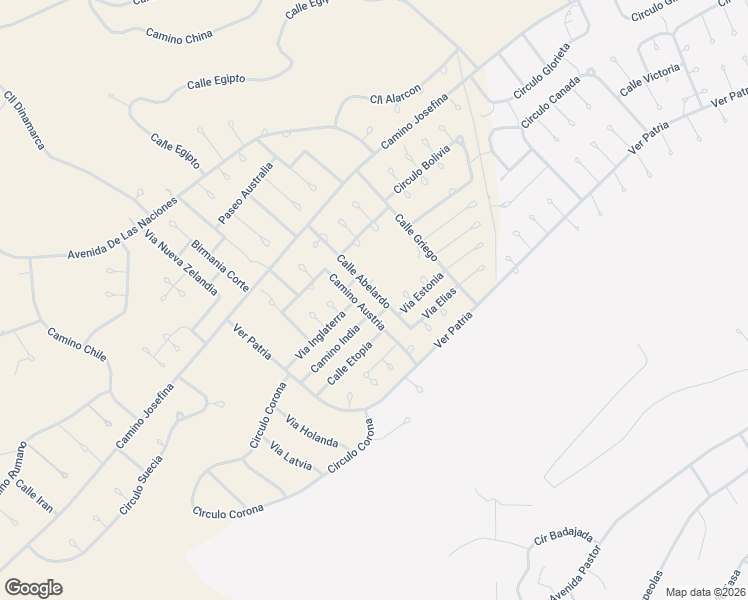 map of restaurants, bars, coffee shops, grocery stores, and more near 1759 Camino Austria in Rio Rico
