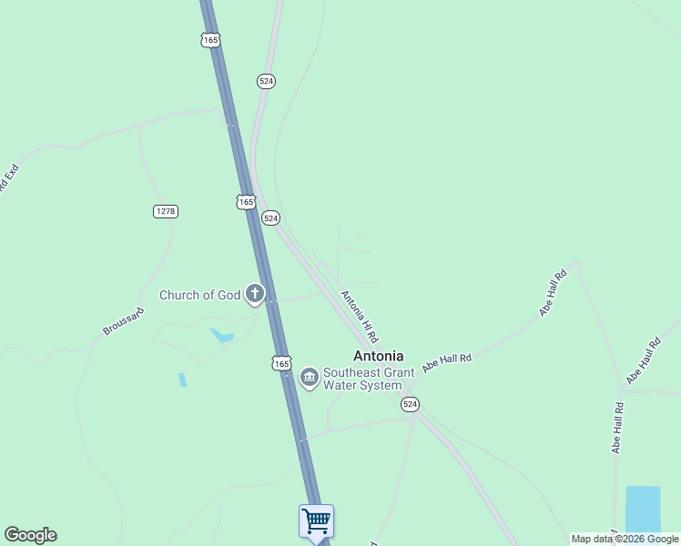 map of restaurants, bars, coffee shops, grocery stores, and more near 131 Antonia Hill Road in Pollock