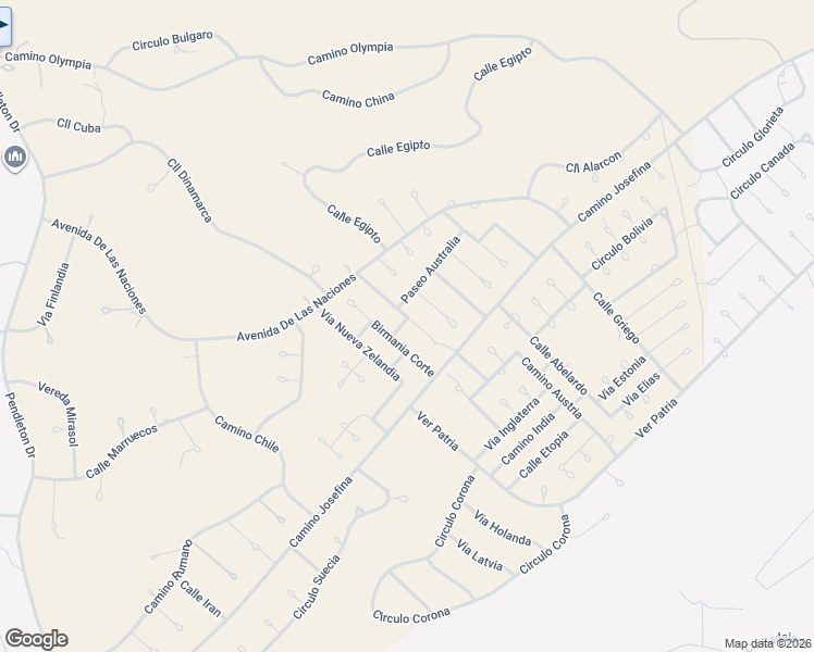 map of restaurants, bars, coffee shops, grocery stores, and more near 1805 Cajeme Court in Rio Rico