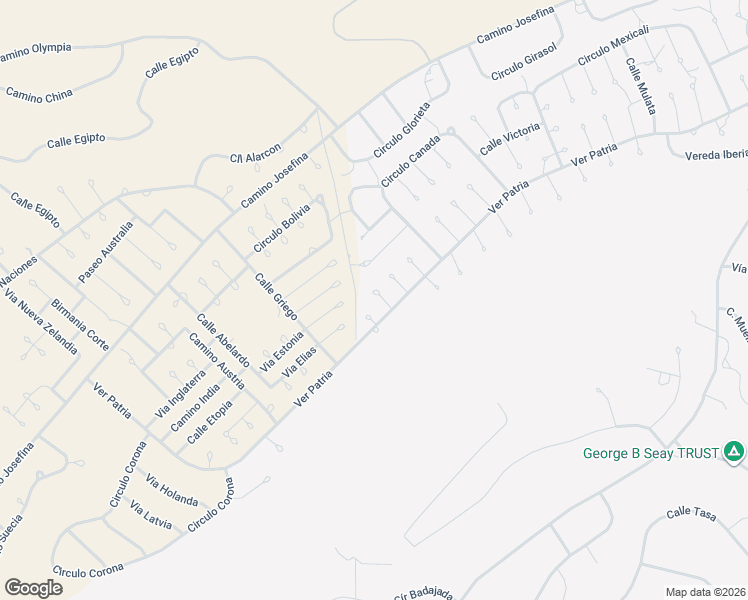 map of restaurants, bars, coffee shops, grocery stores, and more near 1768 Aguila Court in Rio Rico