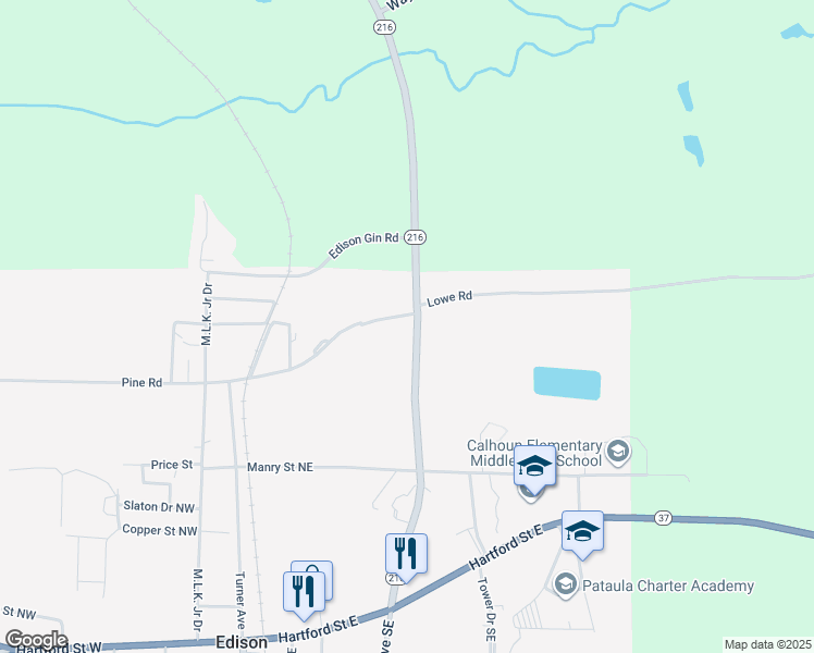 map of restaurants, bars, coffee shops, grocery stores, and more near 959 Bay Avenue Northeast in Edison