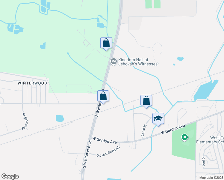 map of restaurants, bars, coffee shops, grocery stores, and more near 2640 Erica Court in Albany