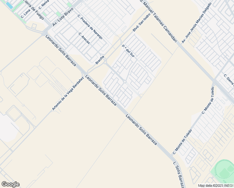 map of restaurants, bars, coffee shops, grocery stores, and more near Basílica de San Rafael in Ciudad Juárez