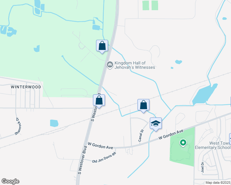 map of restaurants, bars, coffee shops, grocery stores, and more near 2601-2699 Erica Court in Albany