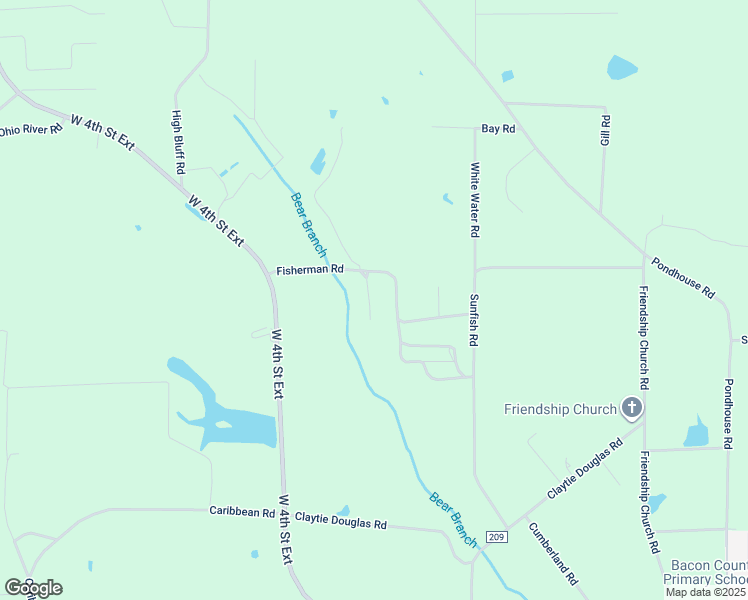 map of restaurants, bars, coffee shops, grocery stores, and more near 174 Fisherman Road in Alma