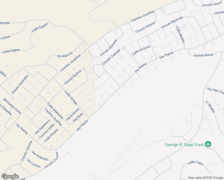 map of restaurants, bars, coffee shops, grocery stores, and more near 1780 Puerto Court in Rio Rico