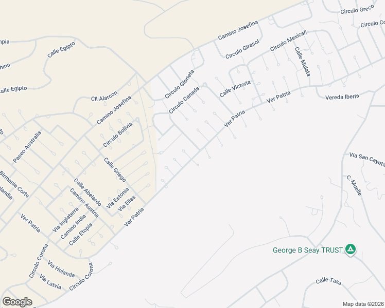 map of restaurants, bars, coffee shops, grocery stores, and more near 147 Vereda Patria in Rio Rico