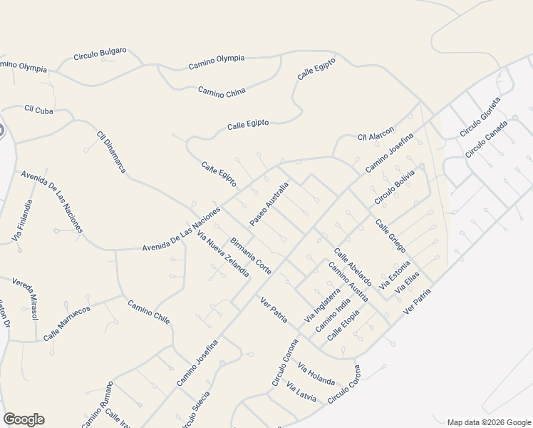 map of restaurants, bars, coffee shops, grocery stores, and more near 1771 Bogota Corte in Rio Rico