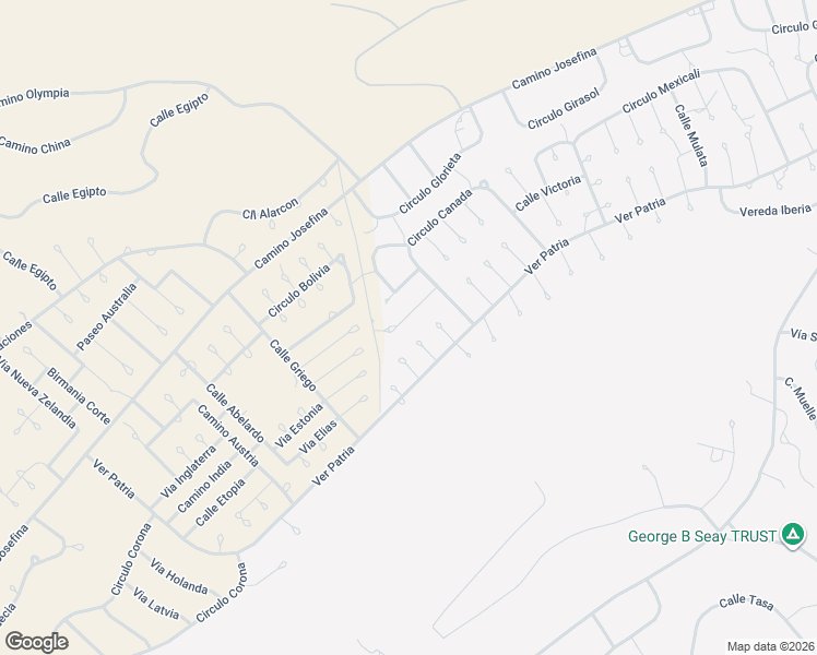 map of restaurants, bars, coffee shops, grocery stores, and more near 133 Valencia Court in Rio Rico