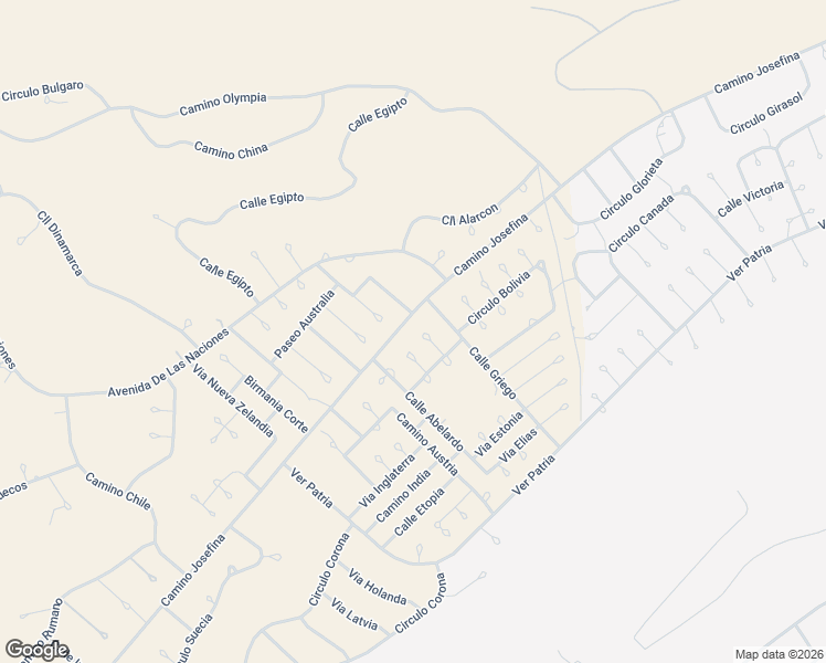 map of restaurants, bars, coffee shops, grocery stores, and more near 1805 Japon Court in Rio Rico