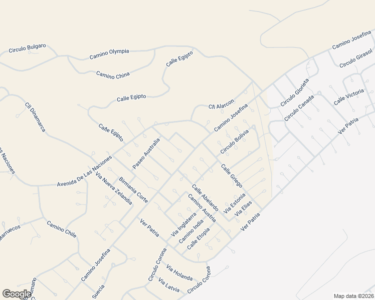 map of restaurants, bars, coffee shops, grocery stores, and more near 1805 Japon Court in Rio Rico