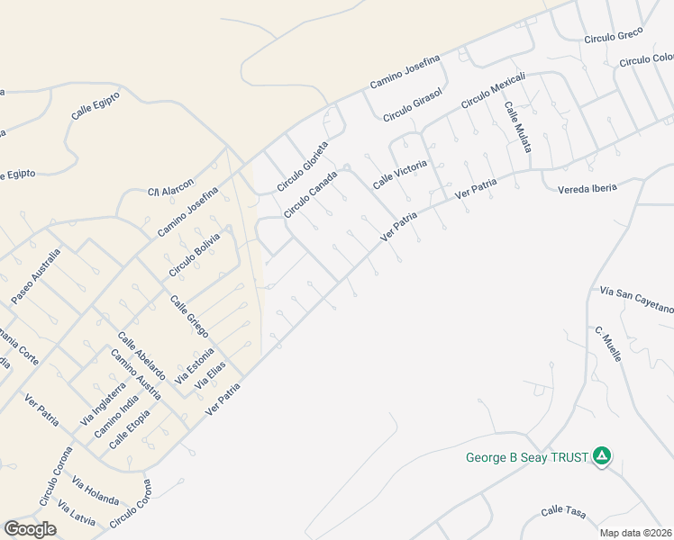 map of restaurants, bars, coffee shops, grocery stores, and more near 1793 Circulo Badajada in Rio Rico