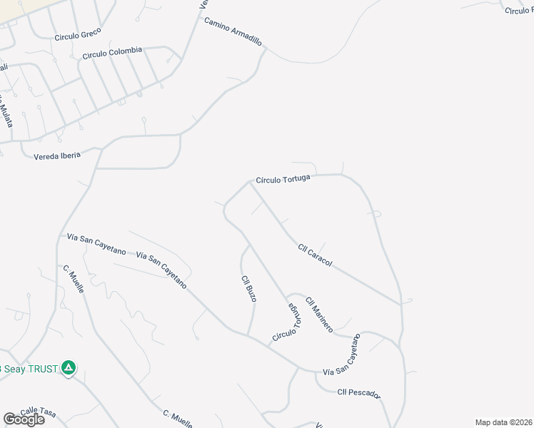 map of restaurants, bars, coffee shops, grocery stores, and more near Calle Caracol in Rio Rico