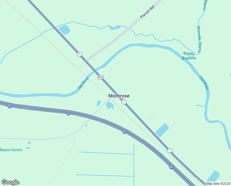 map of restaurants, bars, coffee shops, grocery stores, and more near Louisiana 493 in Natchitoches Parish