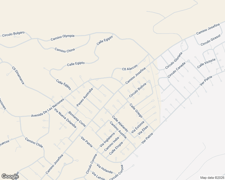 map of restaurants, bars, coffee shops, grocery stores, and more near 1805 Japon Court in Rio Rico