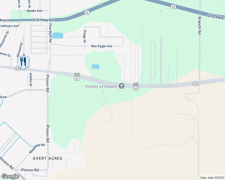 map of restaurants, bars, coffee shops, grocery stores, and more near 3200 Sylvester Road in Albany