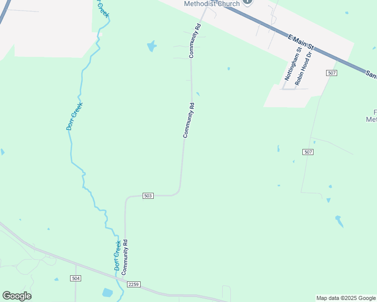 map of restaurants, bars, coffee shops, grocery stores, and more near 523 Community Road in Nacogdoches