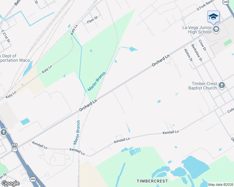 map of restaurants, bars, coffee shops, grocery stores, and more near 1212 Kilgore Lane in Waco