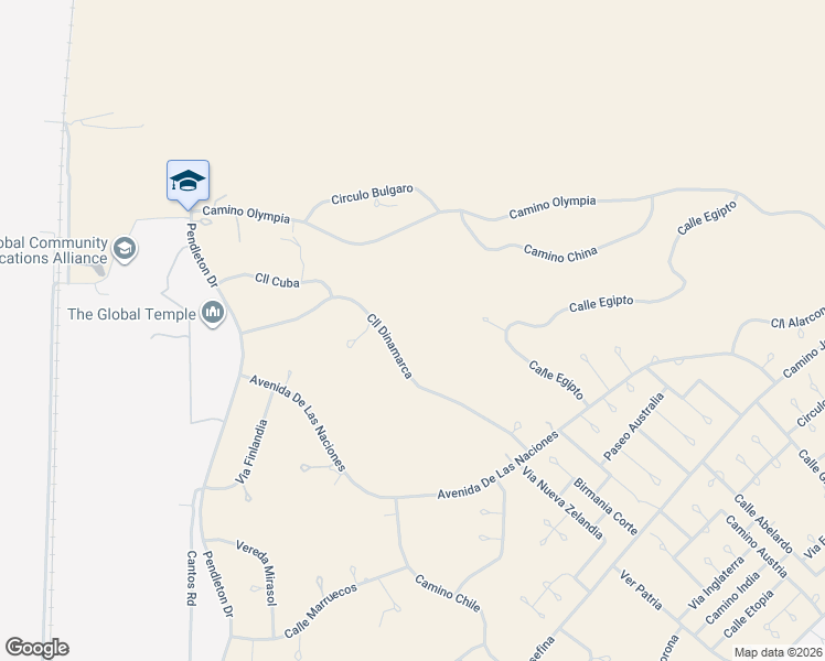 map of restaurants, bars, coffee shops, grocery stores, and more near 56 Cll Dinamarca in Rio Rico