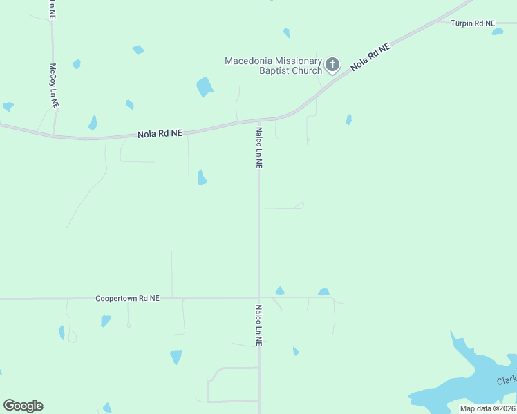 map of restaurants, bars, coffee shops, grocery stores, and more near 697 Nalco Lane Northeast in Brookhaven