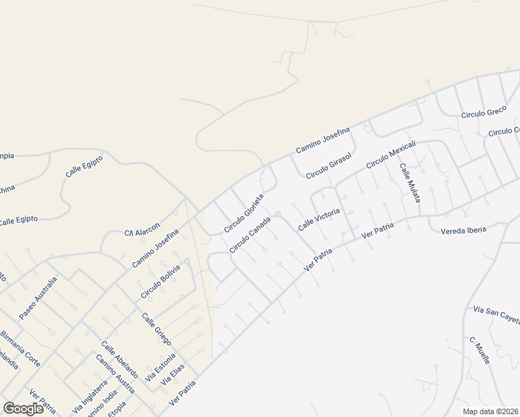 map of restaurants, bars, coffee shops, grocery stores, and more near 1860 Circulo Glorieta in Rio Rico