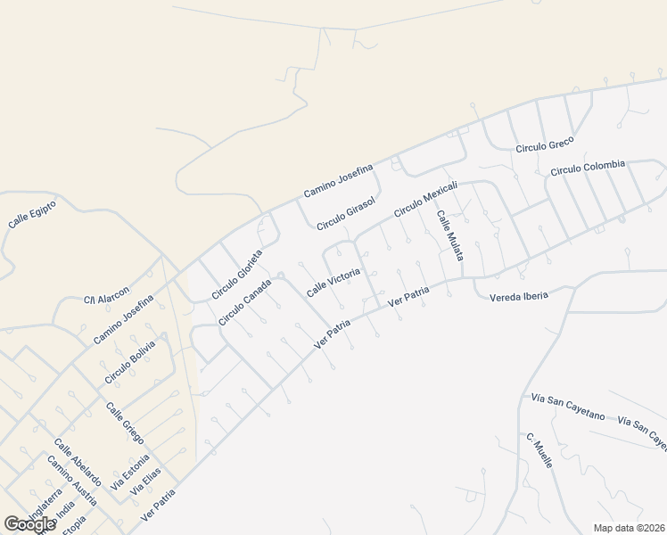 map of restaurants, bars, coffee shops, grocery stores, and more near 1833 Via Nevada in Rio Rico