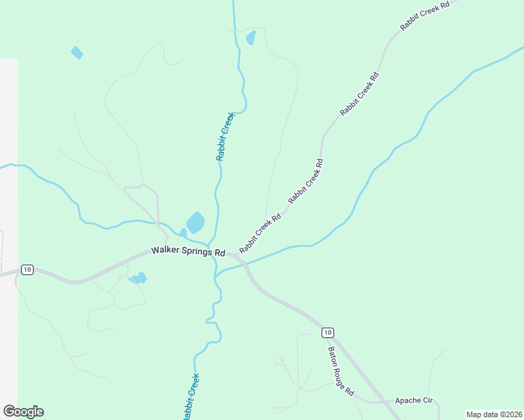 map of restaurants, bars, coffee shops, grocery stores, and more near 250 Rabbit Creek Road in Grove Hill