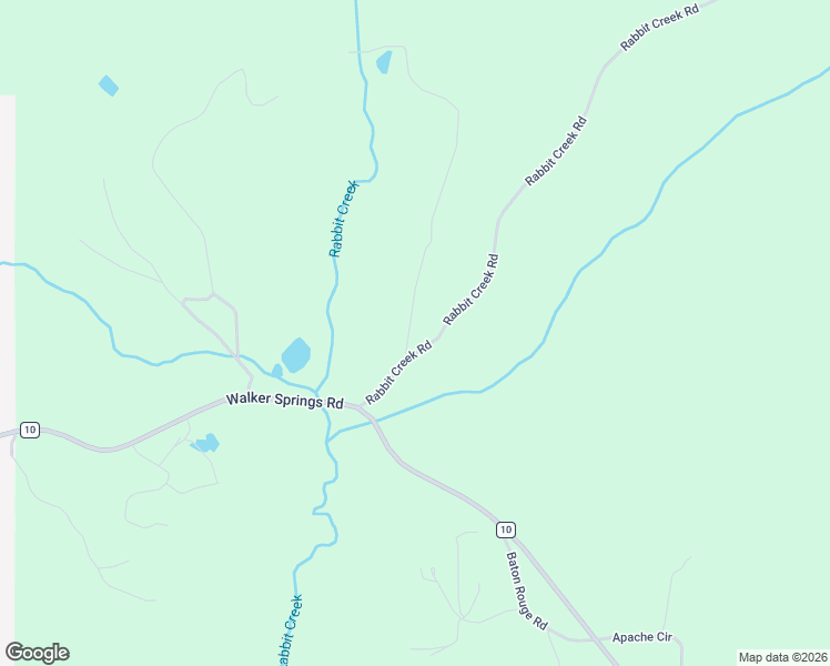 map of restaurants, bars, coffee shops, grocery stores, and more near 250 Rabbit Creek Road in Grove Hill