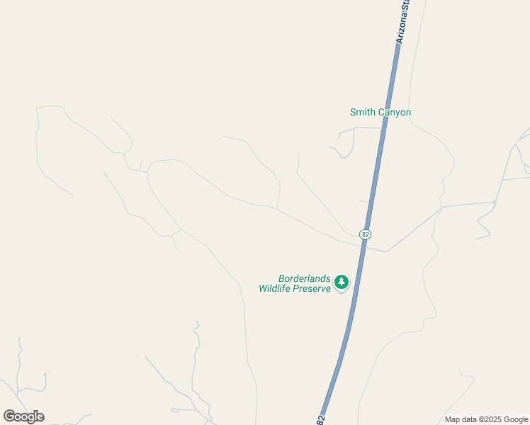map of restaurants, bars, coffee shops, grocery stores, and more near 47 Brooks Trail in Patagonia