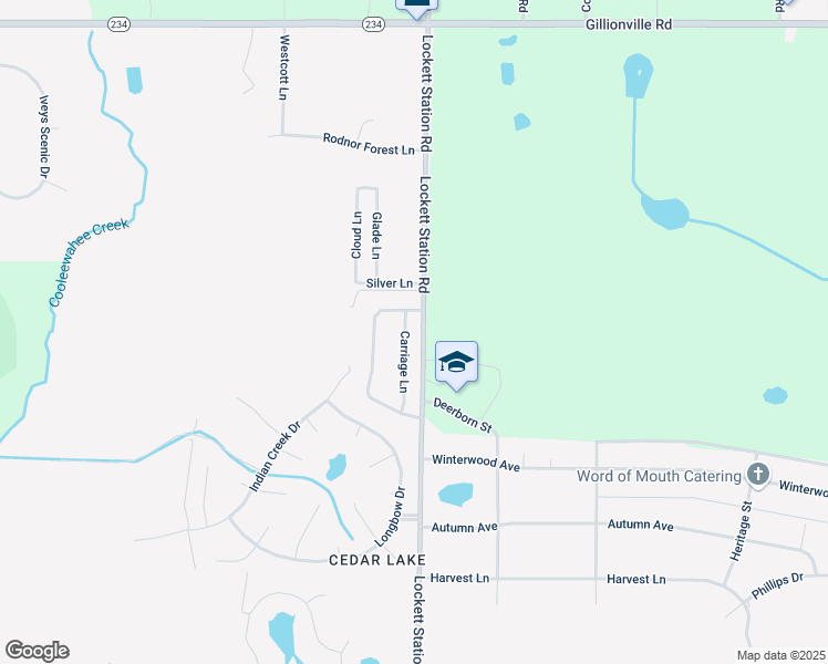 map of restaurants, bars, coffee shops, grocery stores, and more near 308 Carriage Lane in Albany