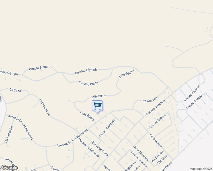 map of restaurants, bars, coffee shops, grocery stores, and more near 1794 Calle Egipto Court in Rio Rico