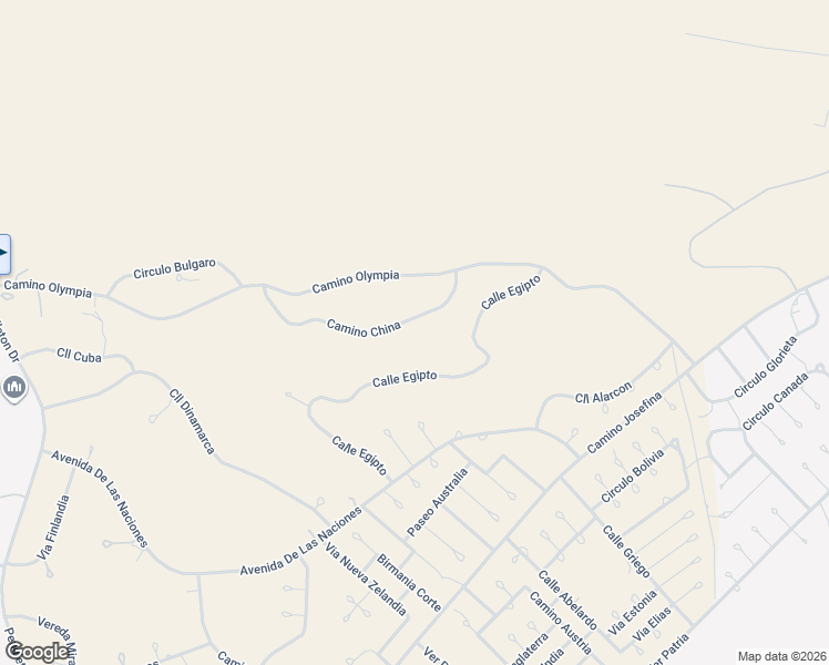 map of restaurants, bars, coffee shops, grocery stores, and more near 1852 Camino China in Rio Rico