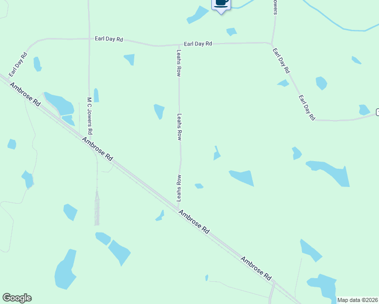 map of restaurants, bars, coffee shops, grocery stores, and more near 330 Leahs Row Road in Ambrose