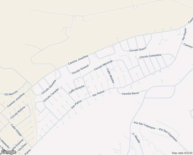 map of restaurants, bars, coffee shops, grocery stores, and more near 1843 La Paz Court in Rio Rico
