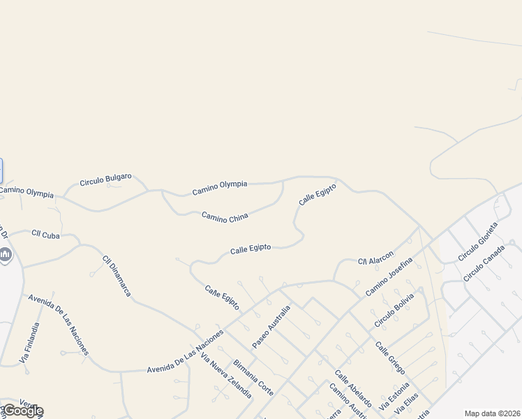 map of restaurants, bars, coffee shops, grocery stores, and more near 1852 Camino China in Rio Rico