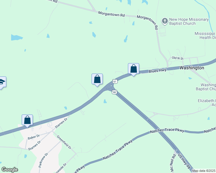 map of restaurants, bars, coffee shops, grocery stores, and more near in Adams County